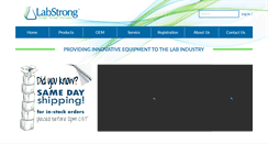 Desktop Screenshot of labstrong.com